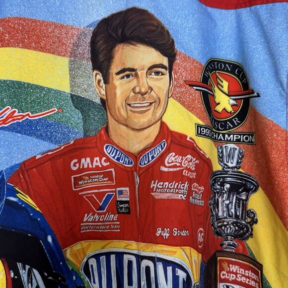 Speed Zone Race Gear Jeff Gordon 24 Jacket Vintage 1996 Hendrick Motor Sport XXL - Picture 10 of 16